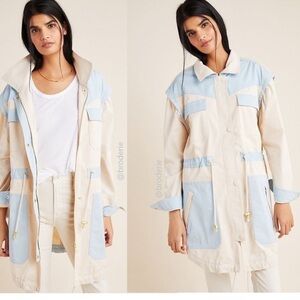 Anthropologie Catelyn retro fun spring Easter Utility Jacket